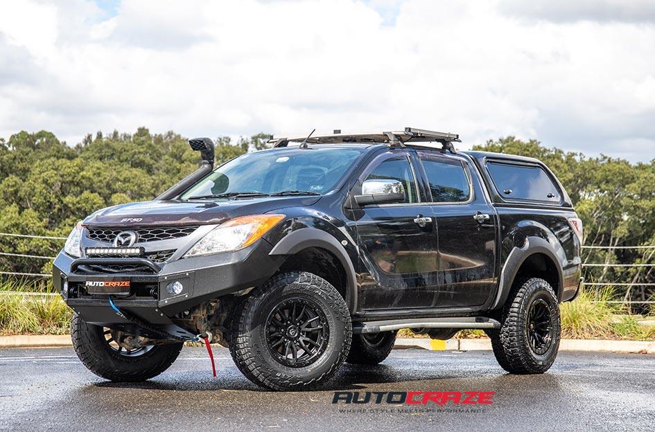 MAZDA BT 50 REBEL MATTE BLACK